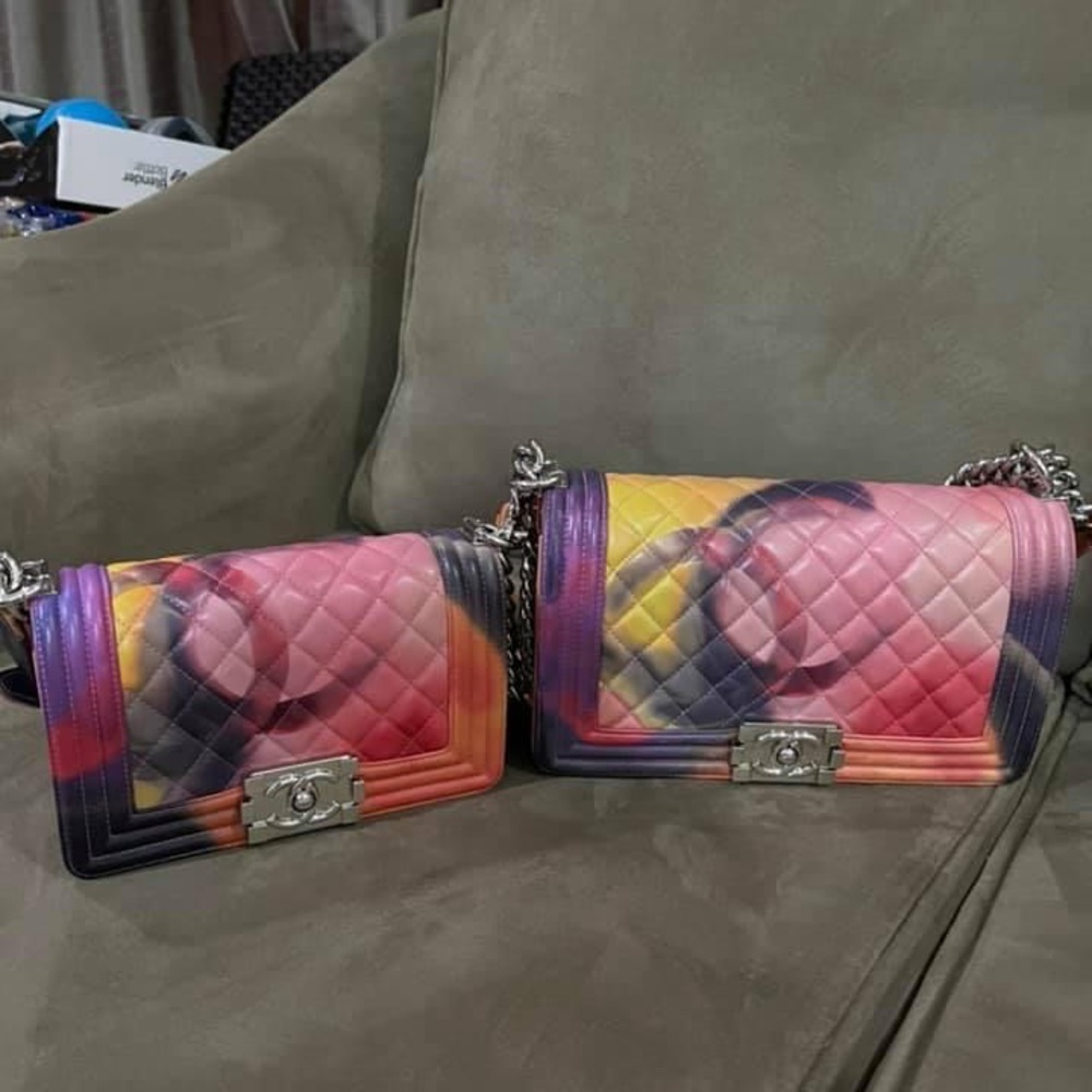 Chanel leboy watercolor limited edition